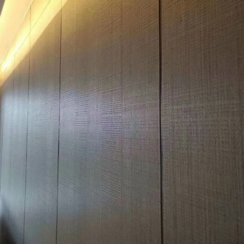 会所科技木锯齿纹装饰木面板